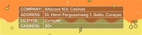 altacore n.v.|Altacore N.V. Casinos ️ (2024) .